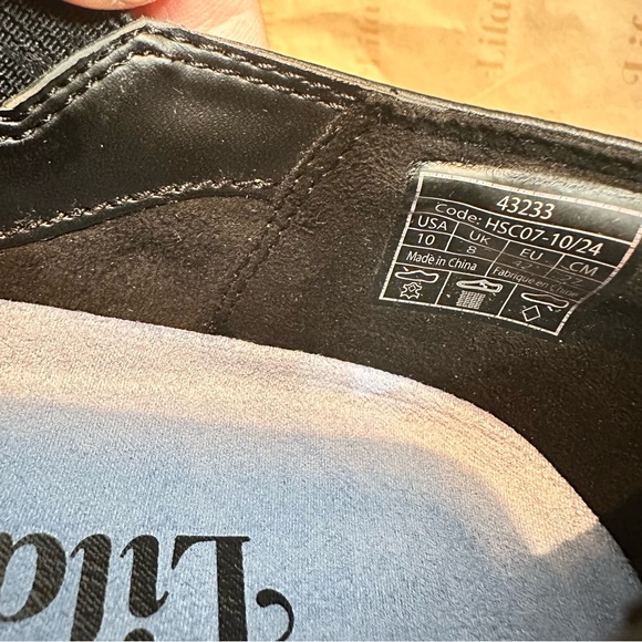 Lila Kelsey Women’s Slip-Resistant Black Work Clogs Shoes-Size 10-Workwear Nurse - Picture 9 of 10